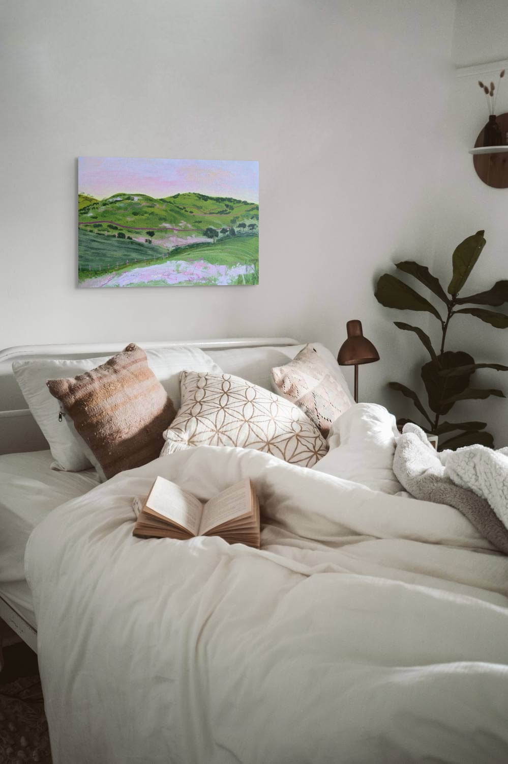 Downs IV - Landscape Canvas Print