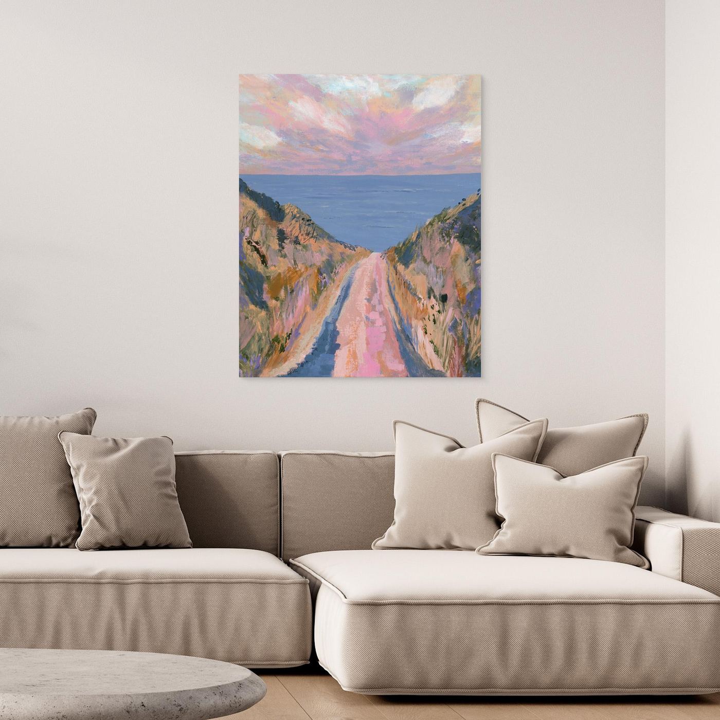 Coastal Path - Coastal Landscape Print