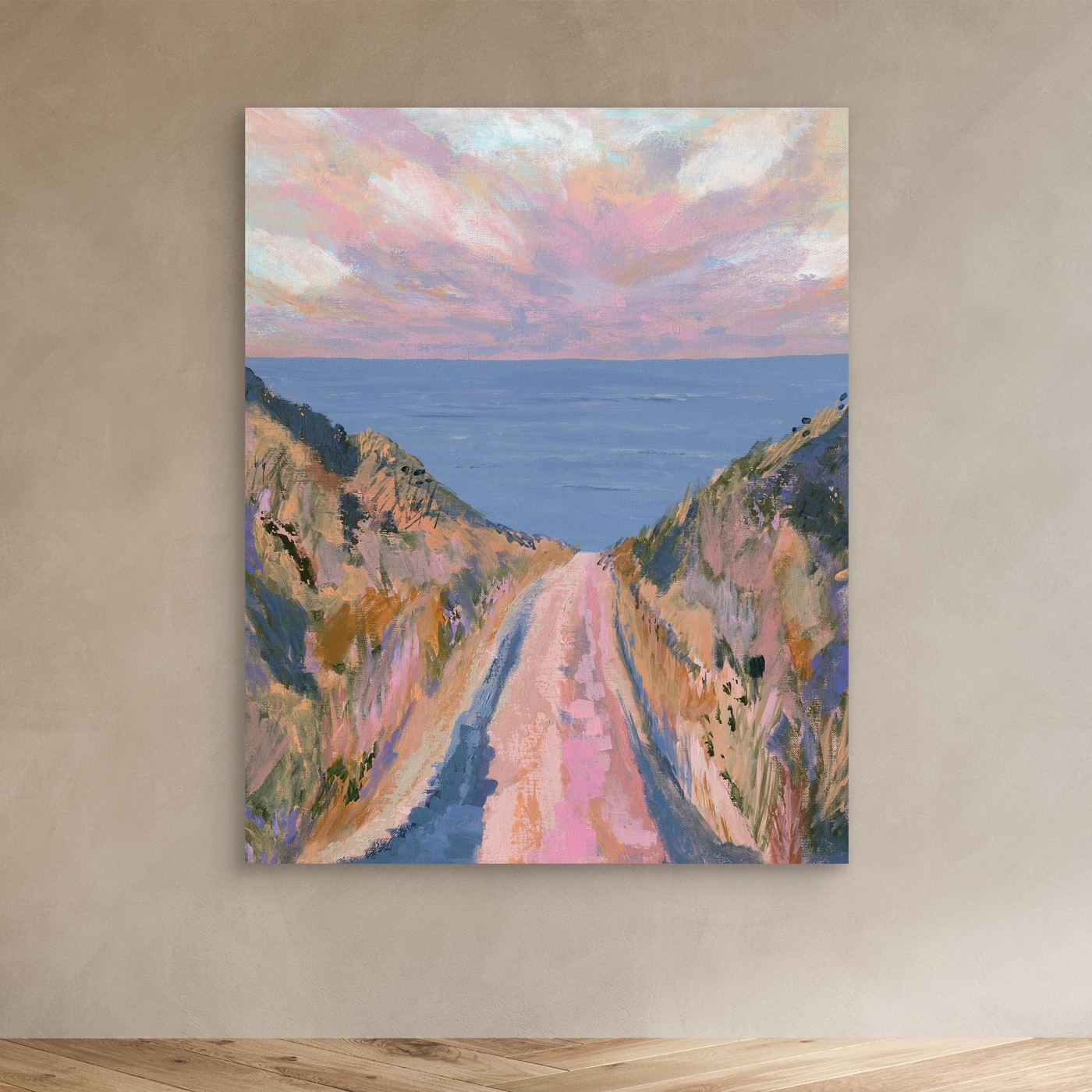 Coastal Path - Coastal Landscape Print
