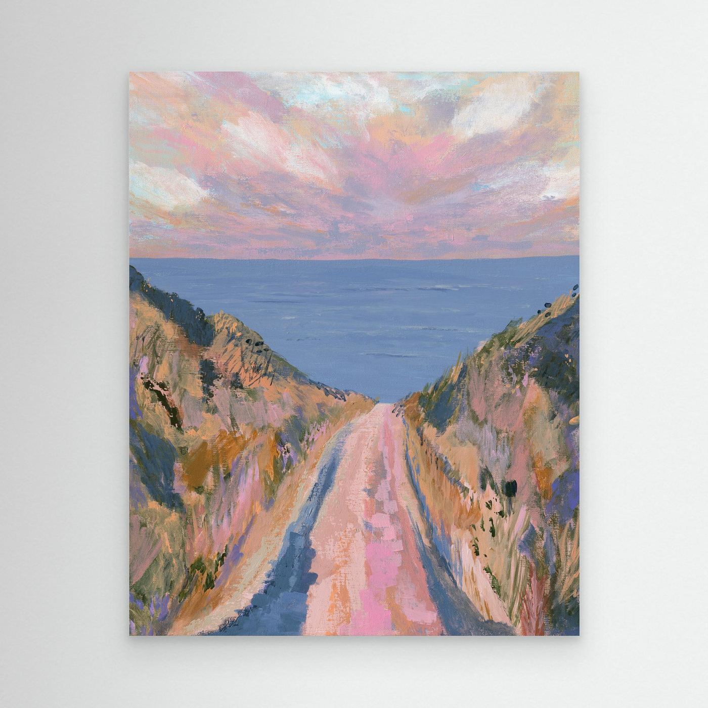 Coastal Path - Coastal Landscape Print