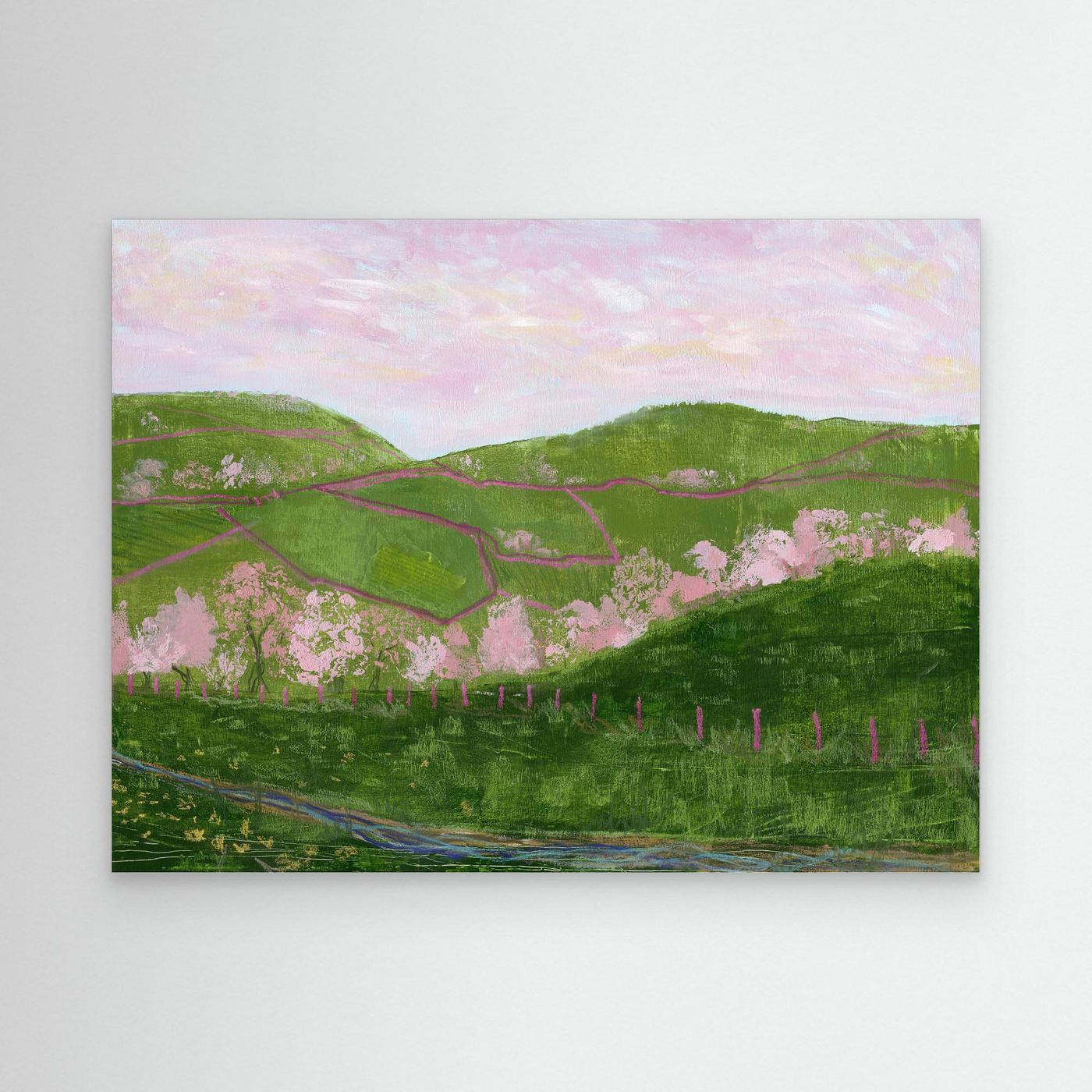 Downs III - Landscape Canvas Print