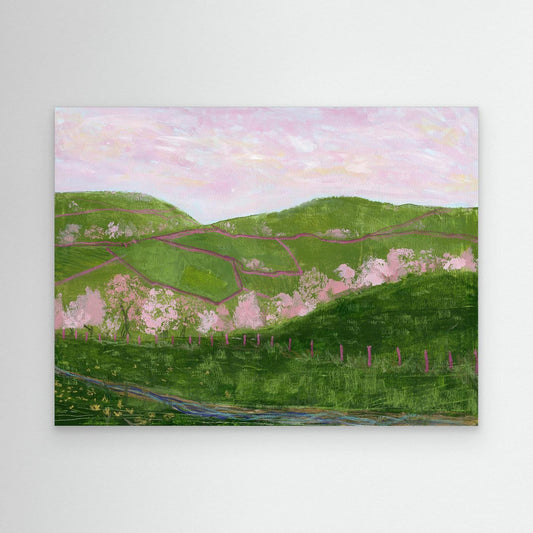 Downs III - Landscape Canvas Print