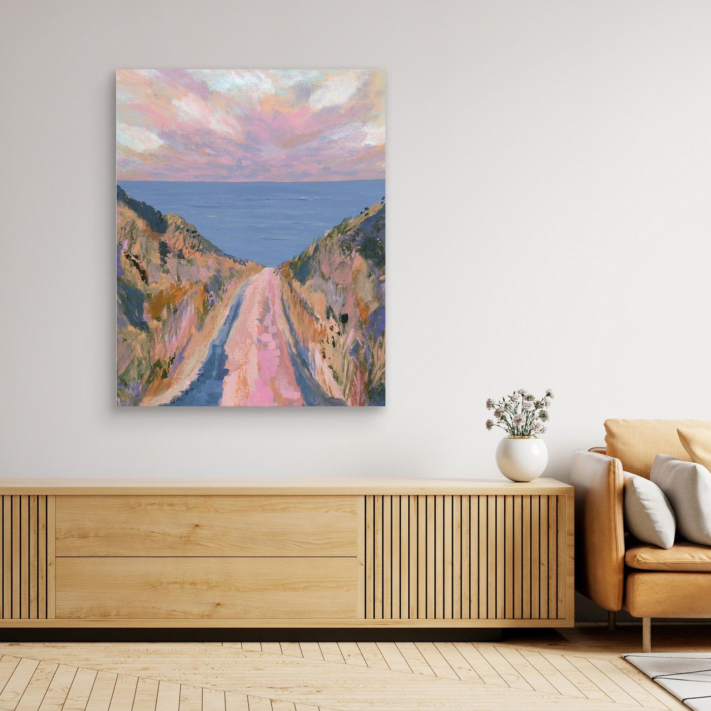 Coastal Path - Coastal Landscape Print
