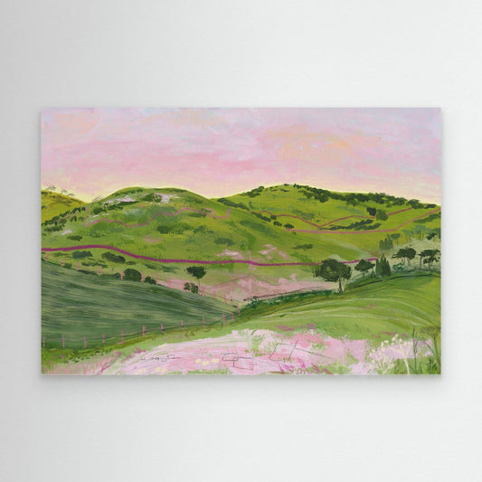 Downs IV - Landscape Canvas Print
