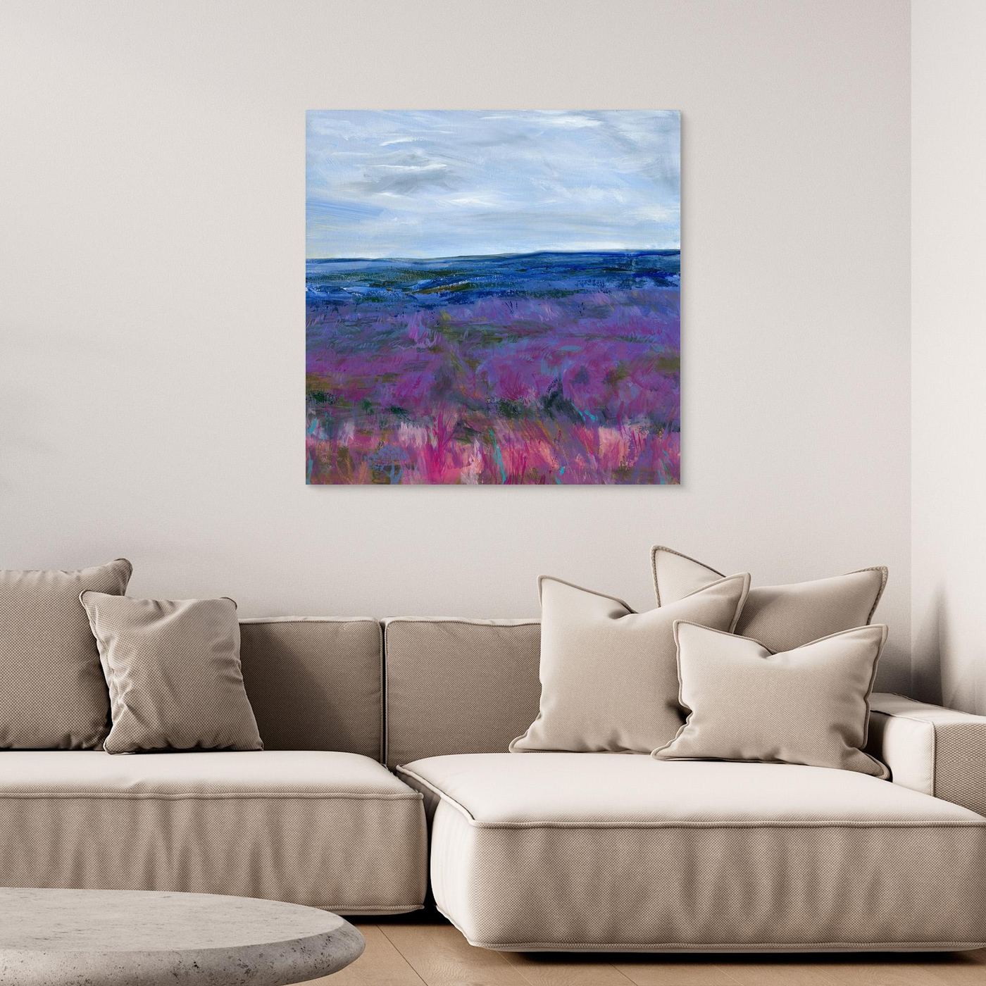 Let Go - Abstract Landscape Print