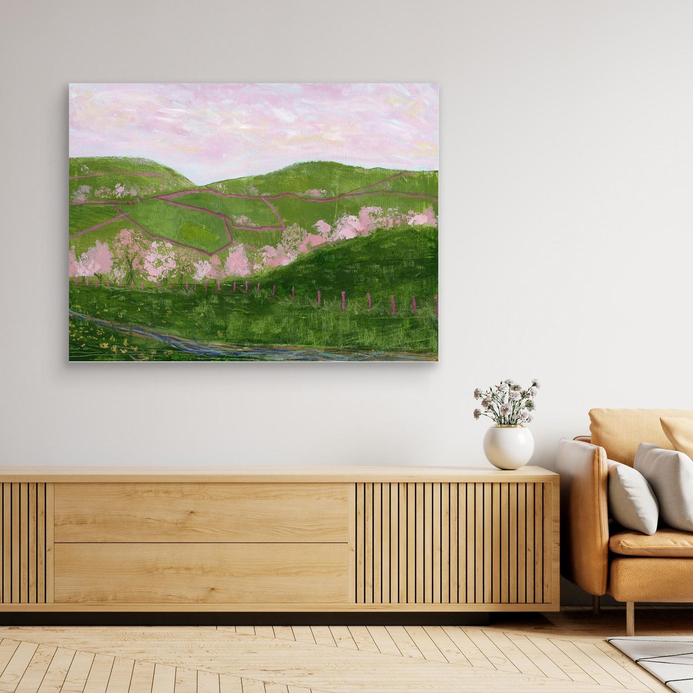 Downs III - Landscape Canvas Print