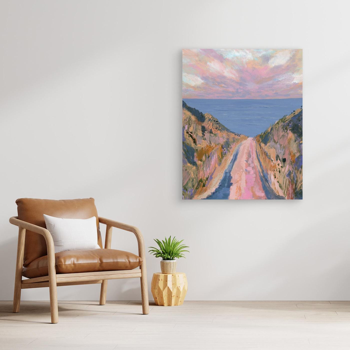 Coastal Path - Coastal Landscape Print